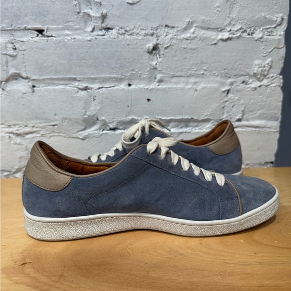 Frye Alexis Low Lace Aqua Suede Sneakers size‎ 9 - Picture 8 of 11